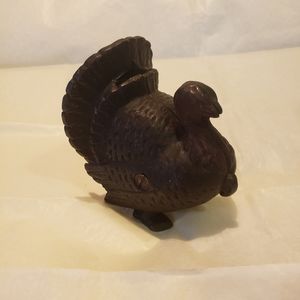 A.C. William's circa 1900s cast iron turkey bank